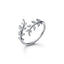 Leaf Branches Adjustable Ring