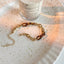 Tortoiseshell Gold Link Bracelet