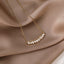Gold Bar Freshwater Pearl Necklace