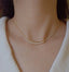 Gold Bar Freshwater Pearl Necklace