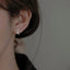 Crystal Ribbon Stud Earrings