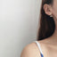 Cat’s Eye Stone Tulip Earrings
