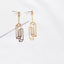 Geometric Cube Earrings