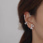 Diamond Bow Ear Cuff
