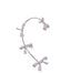 Diamond Bow Ear Cuff