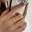 Cat Eye Stone Lace Ring