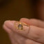 Gold Bamboo ring