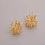 Gold Coral Earrings
