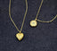 Starburst Heart Locket Necklace