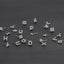 Initial Letter Stud Earrings