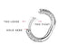Monstera Leaf Hoops