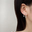 Moon Star Hoop Earrings 925 Sterling Silver