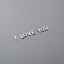 Silver Initial Letter Pendent