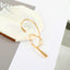 Minimalist Sculptural Gold Cuff