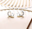 S925 Star Earrings, Sterling Silver, Starry Night, Big Dipper, Polaris, CZ, Shooting star.