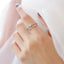 Sterling Silver Star Ring | Adjustable Ring | S925| Double Rings| Big Dipper| Romantic| Best gift for her| Galaxy