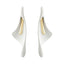 White Calla Lily Earrings