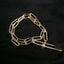 Safety pin necklace