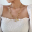 Safety pin necklace