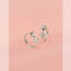 Twinkle Star hoop Earrings, Sterling Silver, Cute, Hoops , Gift for her, Starry Night