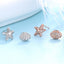 Seashell Earrings| Starfish earrings | Dainty studs| Sterling Silver| Rose gold| S925