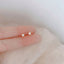 Tiny fresh water pearl earrings| Natural pearl studs
