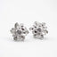 Silver Lotus Earrings, Flower Earrings, Stud Earrings, Sterling Silver, Gifts for her, Elegant
