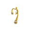 Twisted Pearl Accent Ear Cuff