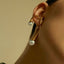 Twisted Pearl Accent Ear Cuff