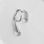 Twisted Pearl Accent Ear Cuff