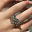 Thorns heart ring | Forbidden love ring| Bramble ring| Statement ring| Adjustable