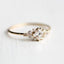Skinny diamond ring |Boho stacking ring | Minimalist | Princess cut