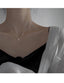 Water drop necklace| Tear drop