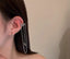 Stars Ear Cuff| Star ear cuff| Ear jacket | Celestial ear jacket|Tassel ear cuff | Ywo ways to wear