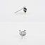 Sphynx Cat Earrings, Hairless cat earrings, Studs, Sterling Silver