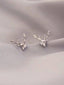 STERLING SILVER Deer earrings| Fawn earrings| Deer antler Studs| Stag head antler| Solid Sterling Silver| Dainty| Moose|Christmas | Gifts
