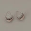 Small Swirl Hoop Earrings| Matte wave hoops| Small Fulani hoops | African hoop earrings