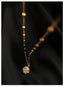 Large Pearl Moon Necklace