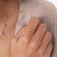 Skinny multiple stones ring| Color CZ ring | Thin stacking ring | Stackable CZ ring