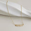 Gold Bar Freshwater Pearl Necklace