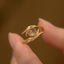 Gold Bamboo ring