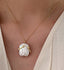 Large Pearl Embrace Necklace