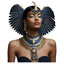 Egyptian Opulence: Avian Horus Elegance Earrings
