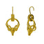 Luxurious Ram Design Real Gold Plated Anti-Tarnish Earrings