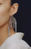 Silver Dreamy Tassel Earrings