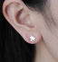 Puzzle Stud Earrings, Stud earrings, Sterling Silver, 14k Gold Plated, Cute, Oddities jewelry