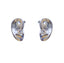 Sterling Silver Ear Earrings with Sapphire Earrings