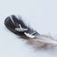 Tiny feathers earrings, Studs, Sterling Silver, Gifts for kids, Cutest.