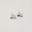 Sterling silver paper plane earrings, Studs, Solid Sterling Silver, Minimalist Jewelry, tiny paper plane earrings.