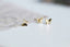 Super Tiny Gold Butterfly Earrings, Studs, Sterling Silver, Gifts for kids, Cutest.